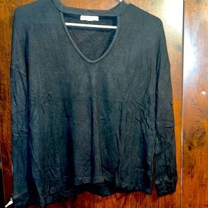 Black sweater with cut out